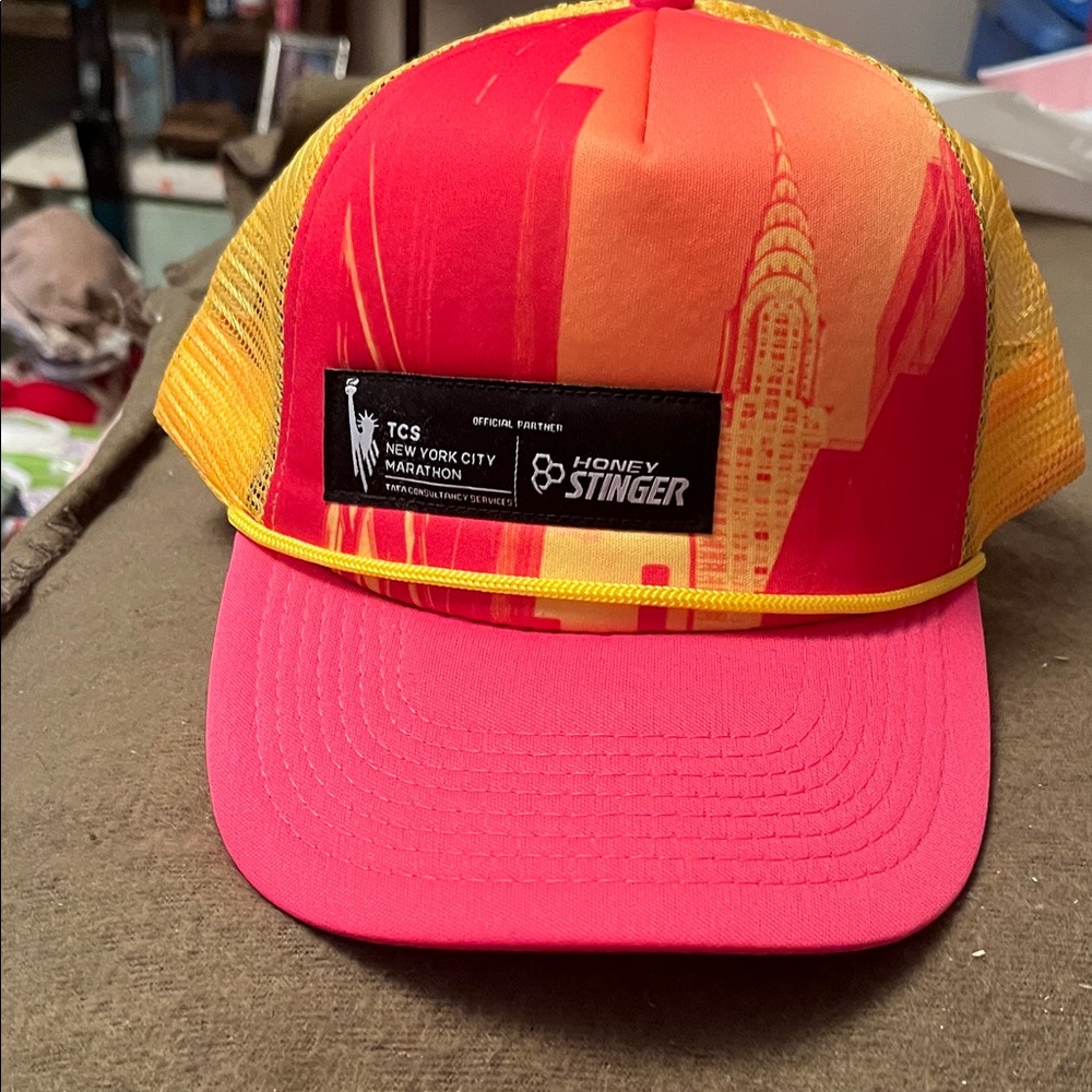 Red and Yellow Women's Hat
